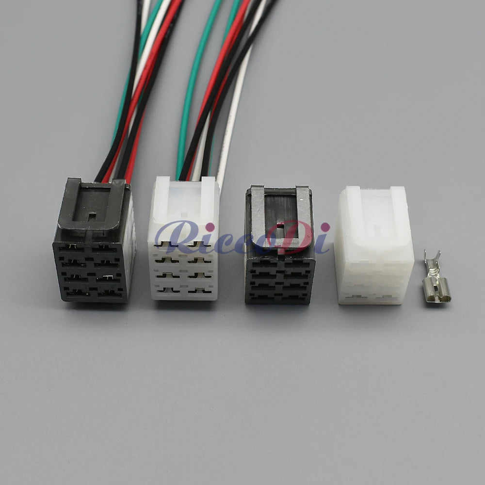 8-Pin Excavator Rocker Switch Connector DJ7086-6.3-21 — Heavy Equipment Wiring Plug