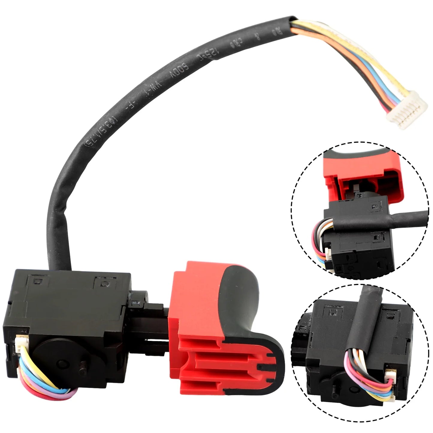 Power Tool Switch Compatible with SB12BL SB18LBL BS18LBLQ SSD12BL 343411770 Replacement Part for Cordless Drills 7 2V to 24V