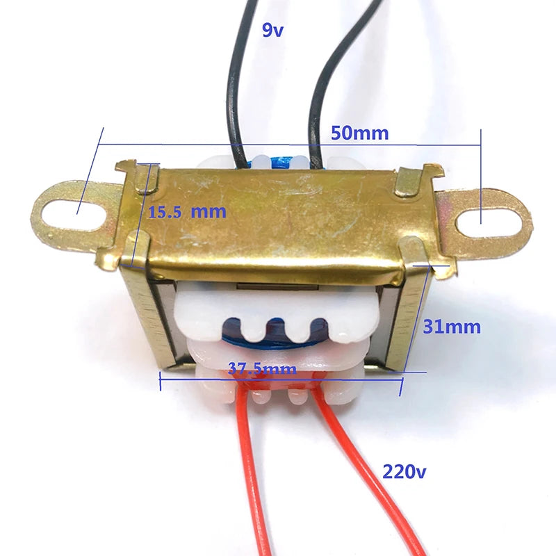 Perpetual Calendar Electronic Clock Transformer 220V to 9V/12V Universal