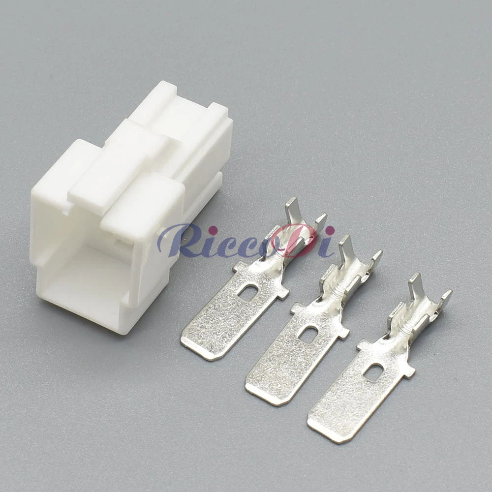 3 Pin 7.8mm High Current Unsealed Connector DJ7031YA-7.8-11 DJ7031YA-7.8-21 Male Female