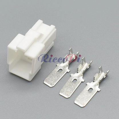 3 Pin 7.8mm High Current Unsealed Connector DJ7031YA-7.8-11 DJ7031YA-7.8-21 Male Female