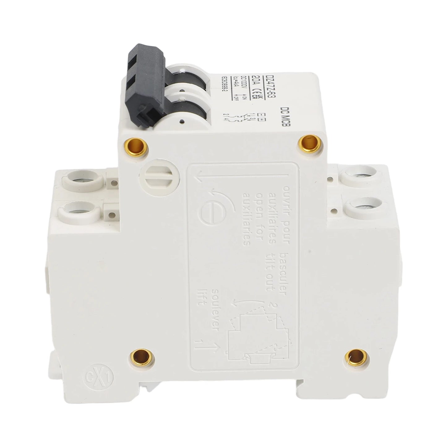 DC Power Supply 1000V Isolator Rated Current 32A Dc Circuit Breaker For Solar System Power Distribution Facilities