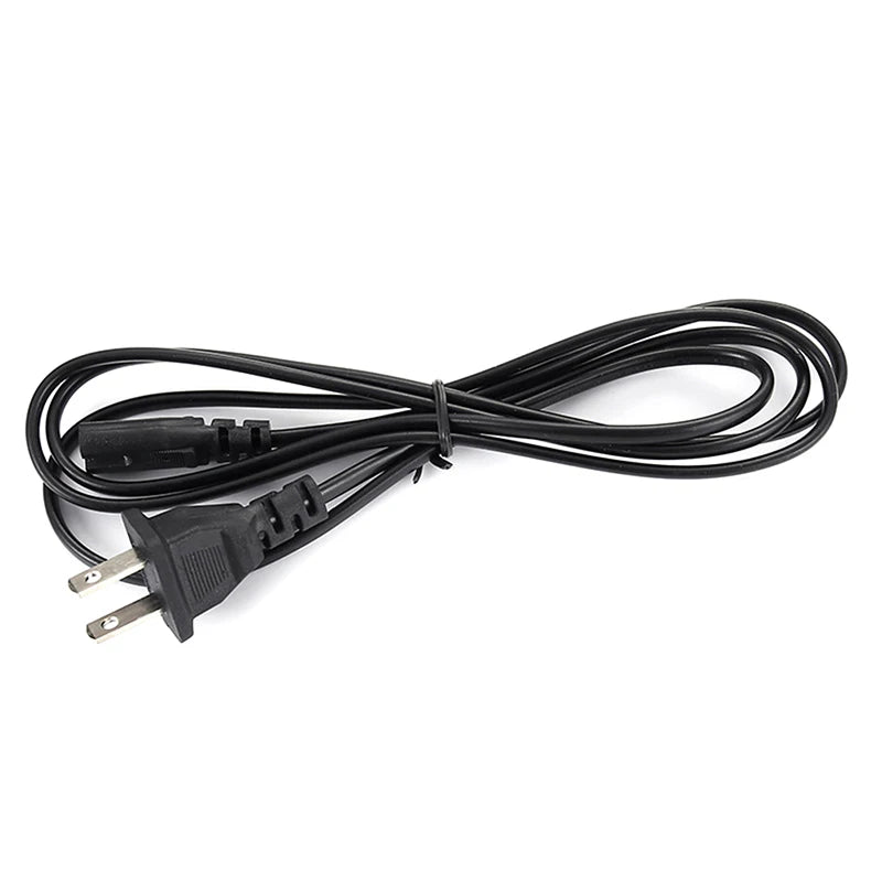 EU Power Cable 2Pin IEC320 C7 Extension Cord for Laptop Charger