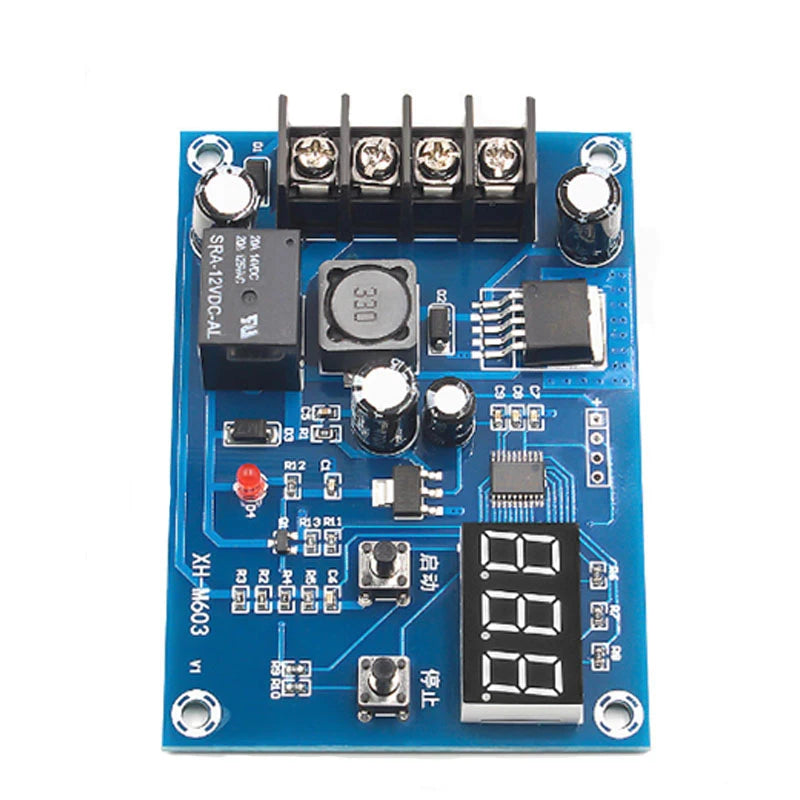 XH-M603 12-24V Lithium Battery Charging Control Module with LED Display and Protection