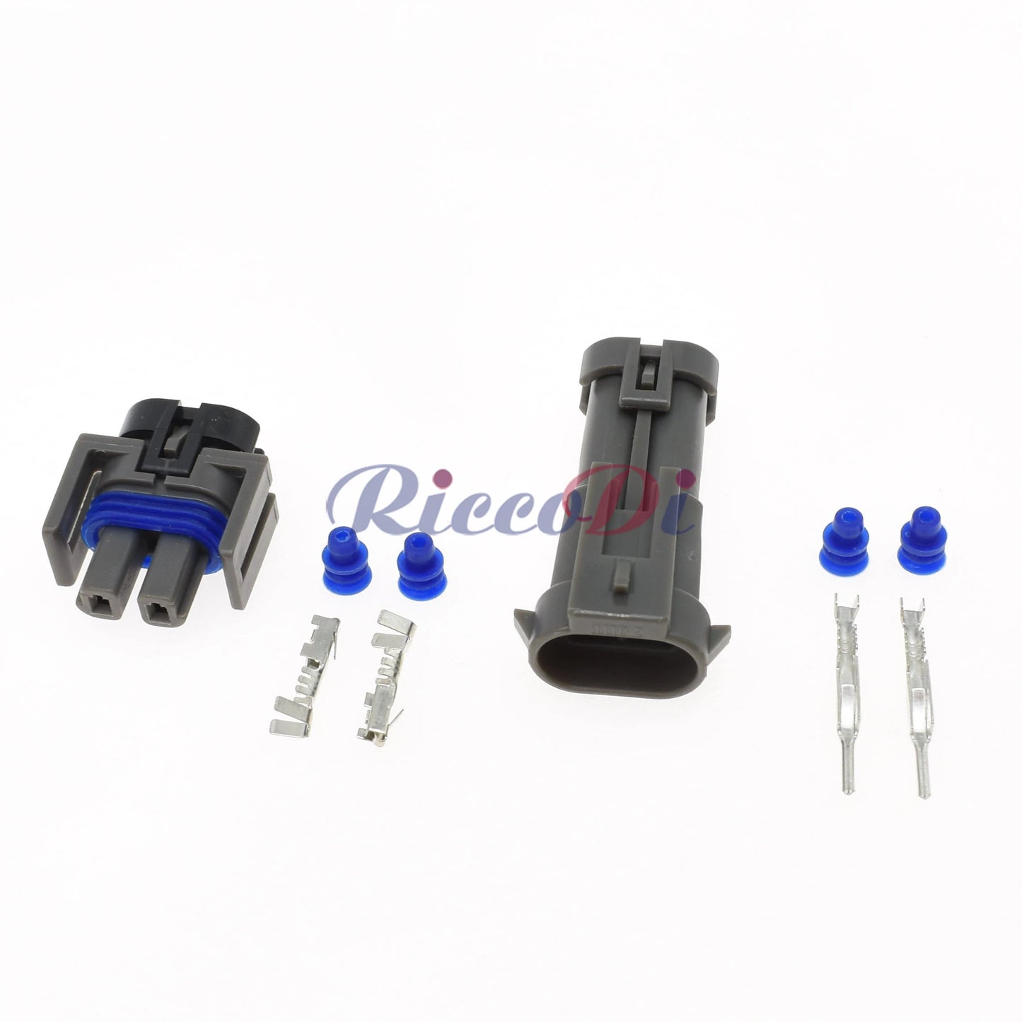 2 Pin Automotive Air Conditioner Compressor Wire Harness Connector Socket DJ70217A-1.5-11/21