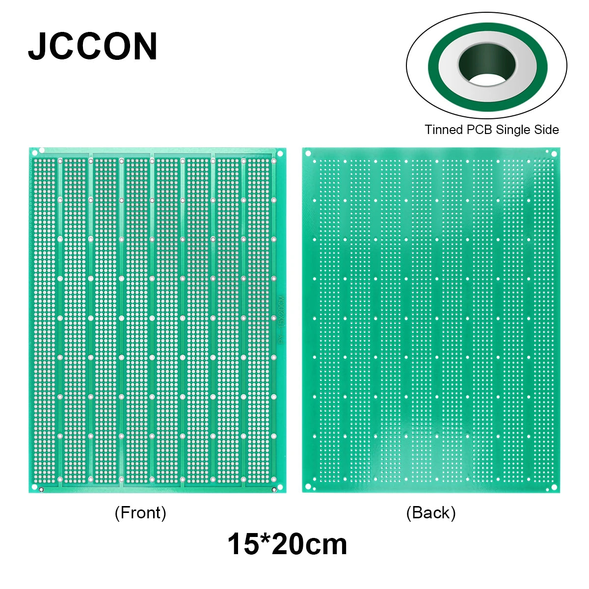 PCB Prototype Board 15x20cm Single-Side 2.54mm Pitch Universal DIY Soldering Plate