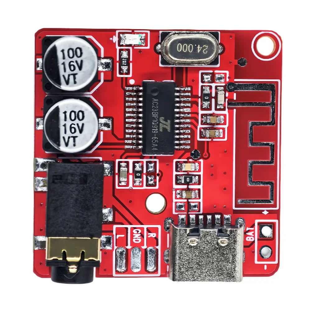 VHM-314 Bluetooth 5.0 Audio Receiver Board 3.7-5V Wireless Stereo MP3 Lossless Decoder XY-BT-Mini
