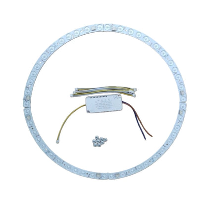 2/3/4pcs Fan-shaped LED Light Source Circular Ceiling Light Curved Lens Light Strip With 3-Stage Dimming Fan Lights