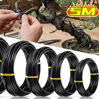 Bonsai Training Wire 1-3mm Anodized Aluminum Plant Shaping