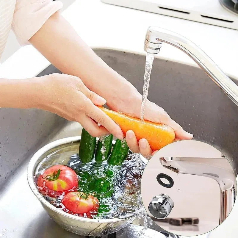 10/1PCS Faucet Aerator Brass Stainless Steel Faucet Bubbler Replaceable Thread Mixed Nozzle Anti-splashing Bathroom Accessory