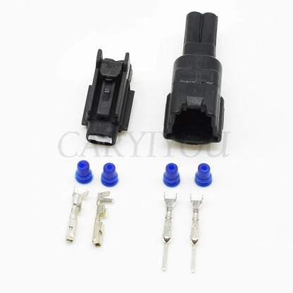 2 Pin 1mm Waterproof Connector 7282-7398-30 DJ7029B-1 PA66 Automotive Appliance Female Male