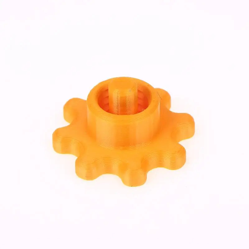 New 10PCS Orange Glass Glue Caps - Durable Plastic Sealing Caps For Standard Glue Bottles, Portable Decoration Tools