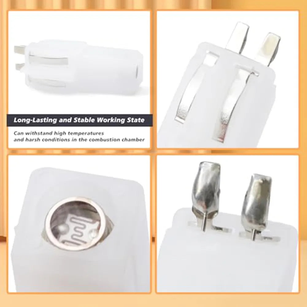 2 Pcs White Photocell Flame Sensor For Riello 40 Series 20132573 3002280 Replacement Part Compatible With For 40G
