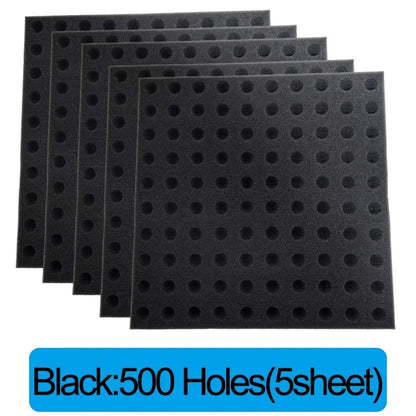 500/100PCS Hydroponic Plant Sponge Garden Cultivation Seedling Soilless Culture Planting Tools Vegetables Nursery Pots Trays