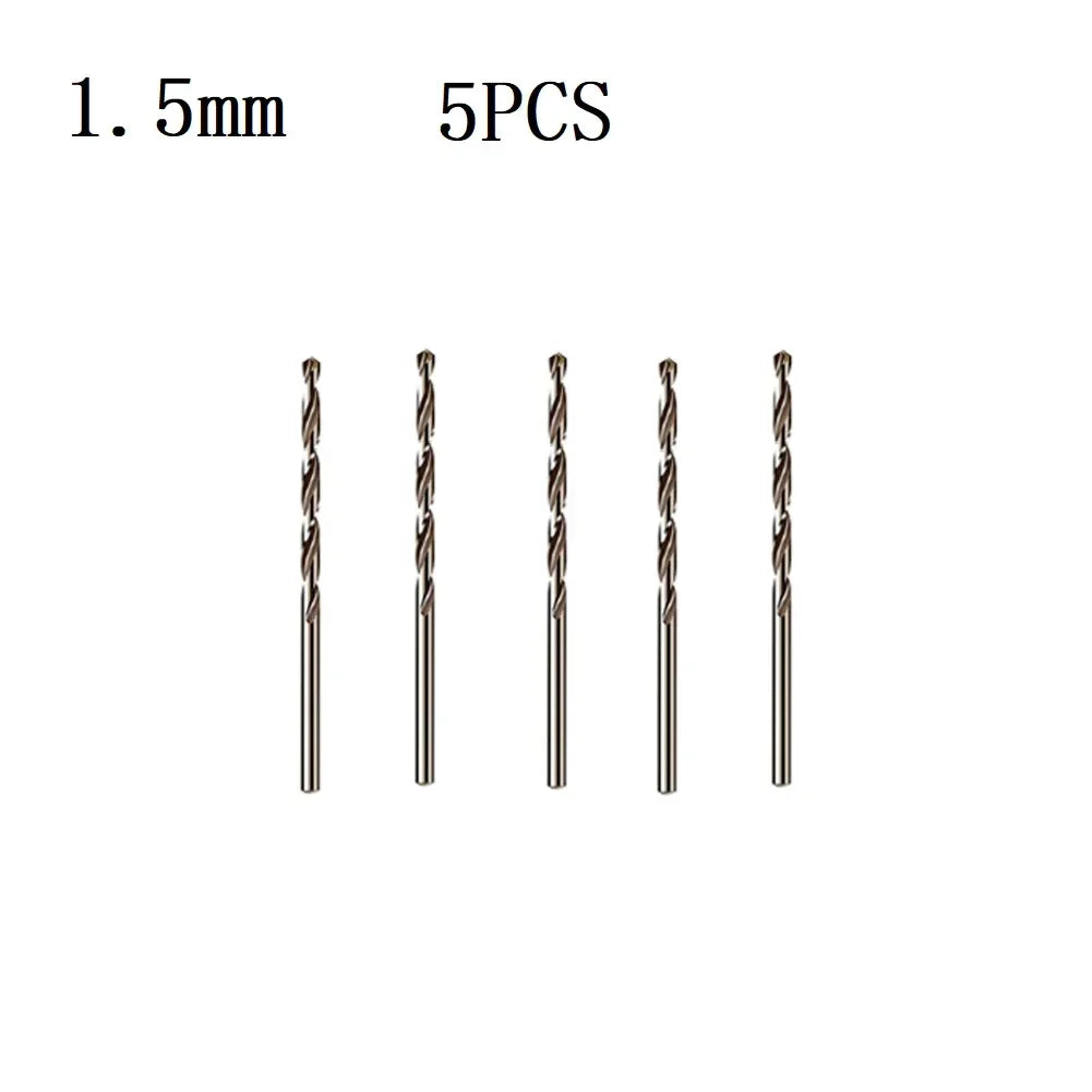 HSS M35 Cobalt Drill Bit Set 1–3mm for Stainless Steel Auger High-Quality Drill Press Power Tool Parts