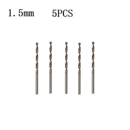 HSS M35 Cobalt Drill Bit Set 1–3mm for Stainless Steel Auger High-Quality Drill Press Power Tool Parts