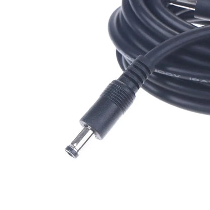 Male Plug to Male Power Supply Adapter Wire for LED Light Speaker J60A DC5521 to DC5521 Cable 18AWG DC5.5mm x 2.1mm