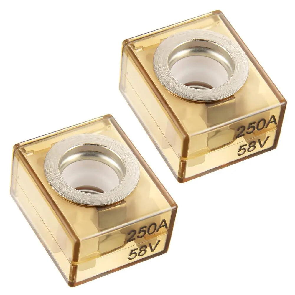 For Marine Battery Terminal Fuses 2Pack IP66 Waterproof MRBF for RV and For Marine Electrical Systems with 100 300A Capacity