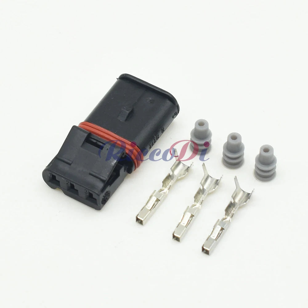 3-Pin 1.2mm Door Handle Connector 872-405-501 872-837-506 DJ7032WA-1.2 Male Female for VW Audi