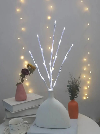 1 PC White Birch Branch Light LED Festive Lights Battery Operated for Christmas Party Wedding Decoration Twig Outdoor Lights