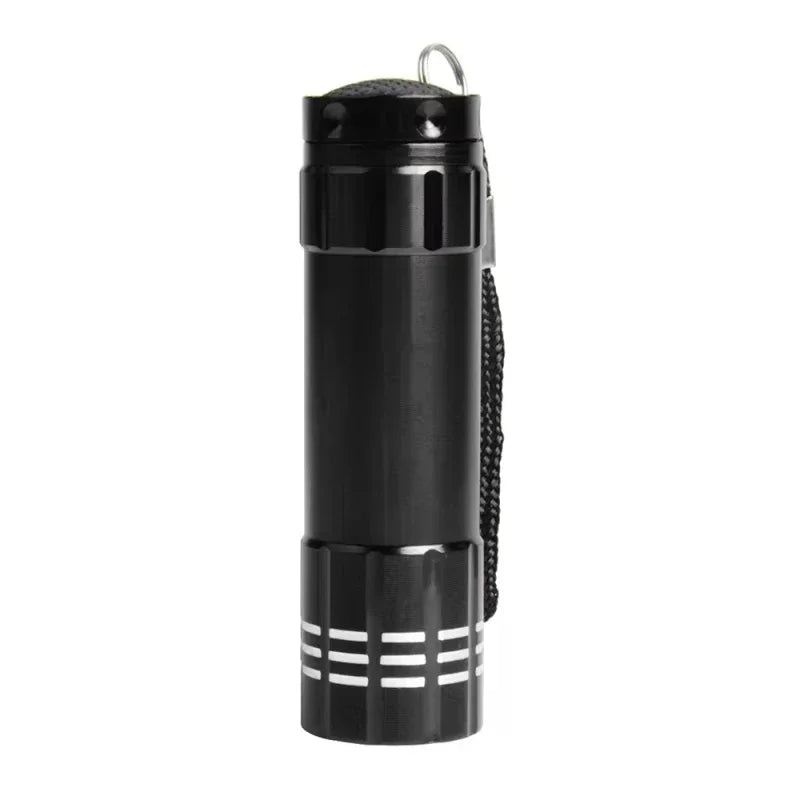 9-128 LED Ultraviolet Blacklight UV Light Lamp Detector for Dog Urine Stains Outdoor Waterproof 9-100 LED UV Flashlight Camping