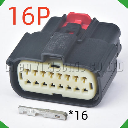 16 Pin Headlight Connector 33472-1601 33482-1601 54241630 for Ford Focus GM Lincoln Dodge