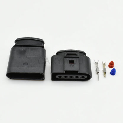5 Pin 3.5mm Ignition Coil Sensor Connector 1J0973725 6X0973825 DJ7055A-3.5 for VW SKODA