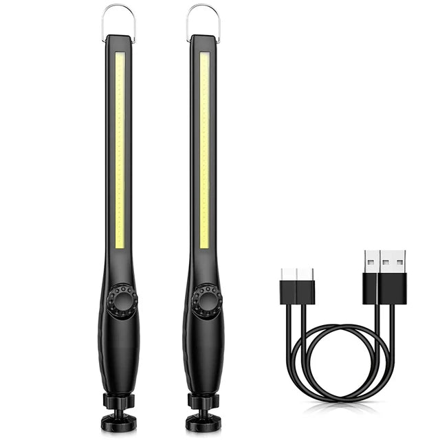 700LM COB LED Flashlight USB Rechargeable Magnetic Work Light Powerful Portable Lanterna Built In Battery 3000Mah Camping Torch