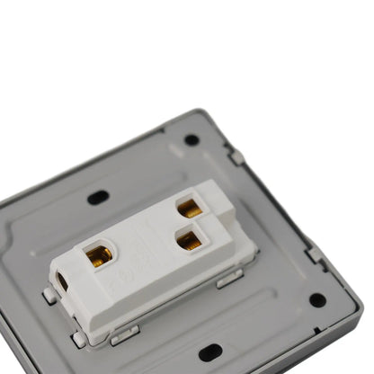 None Gray Button Switch Switches 1 2 3 Gang 86mm Flame Frameless PC Material Push Retardant Rocker Switch None