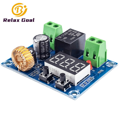 DC 12V-36V Charger Module with Digital LED Display and Over-Discharge Protection for Lithium Battery Modules
