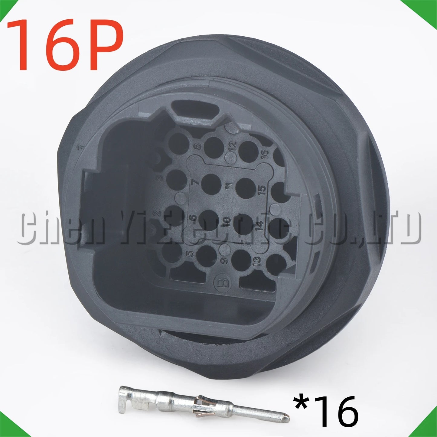 16 Pin Headlight Connector 132016-001 132016-000 for Iveco X5000 M3000S