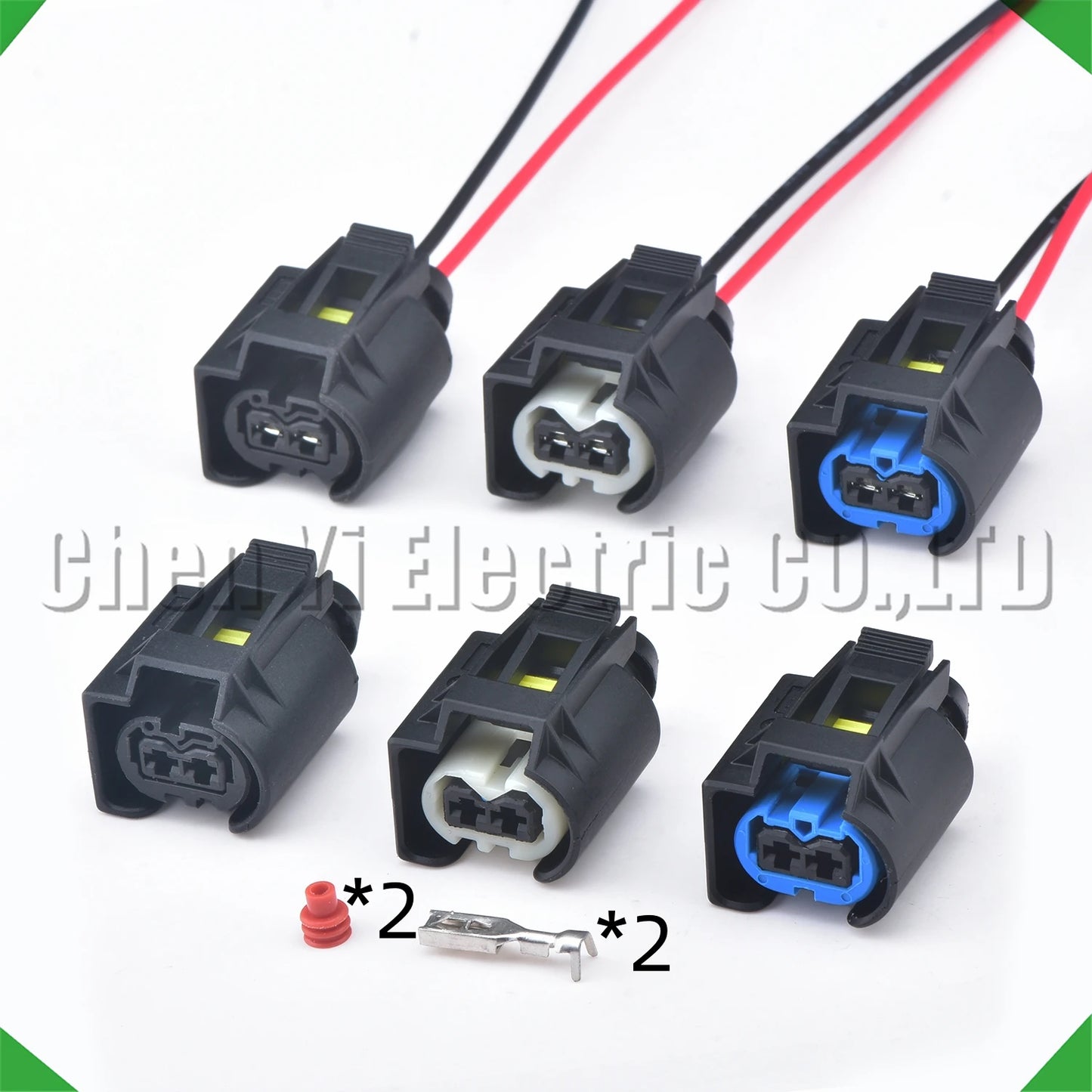 2 Pin Diesel Fuel Injector Connector 09447261 for BMW