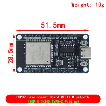 ESP32 Development Board WiFi + Bluetooth CP2102/CH340C Ultra-Low Power Wireless Module ESP32-32 NodeMCU-32S