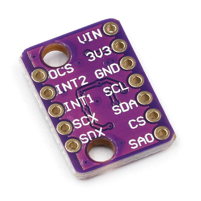 GY-BMI160 6DOF 6-Axis Gyroscope and Accelerometer Sensor Module I2C/SPI