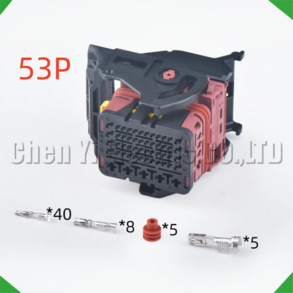 53 Pin ECU Connector 34763-0001 64321-2011 98997-1002 for John Deere 210 VCU Peugeot