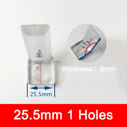 Magnifier Baffle for Sliding Table Saw Ruler, Edge Banding Woodworking Machine, 25mm & 32mm Hole Options