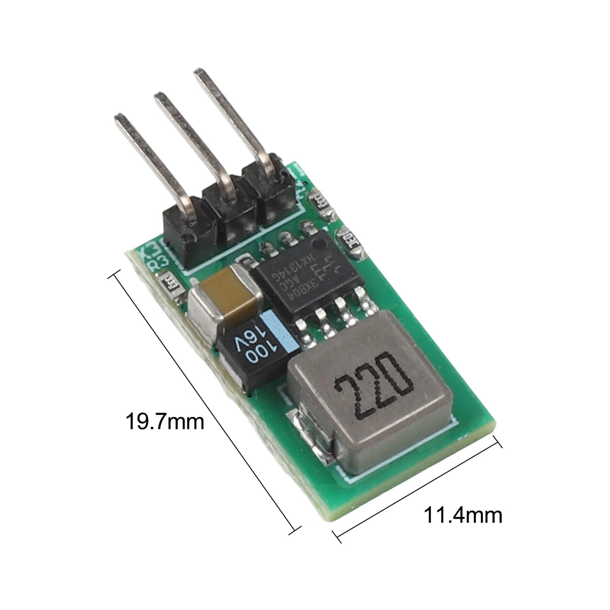 5V 1A DC-DC Step-Down Module – LM7805 Three-Terminal Regulator Replacement