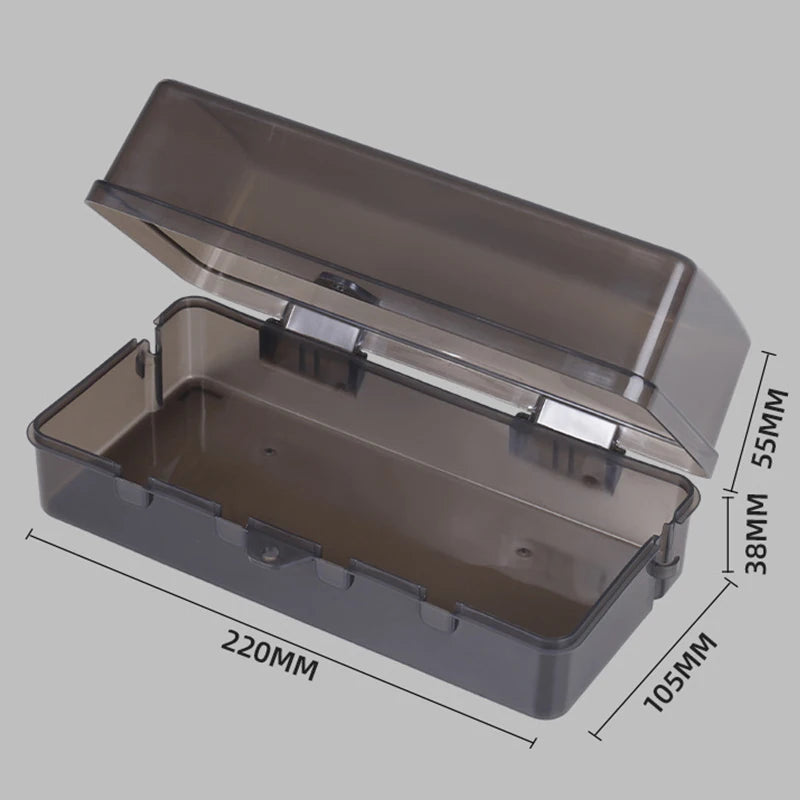 New 6 Outlets Plastic Cable Management Box Electrical Boxes Rain-Proof Weather Proof Plug Box Lead Cover For Protect Outlet Plug