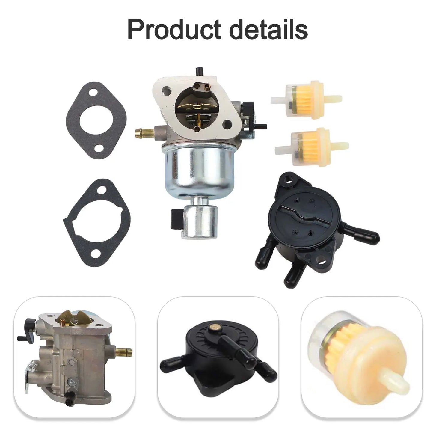 Agricultural Equipment Parts Carburetor Kit Minimized Downtime Features Quick And Easy Installation For X304 Models