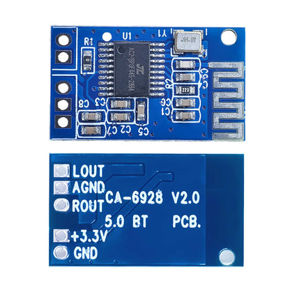 CA-6928 Mono Bluetooth 5.0 Audio Module DC3.3-6V Wireless Music Player and Speaker Receiver