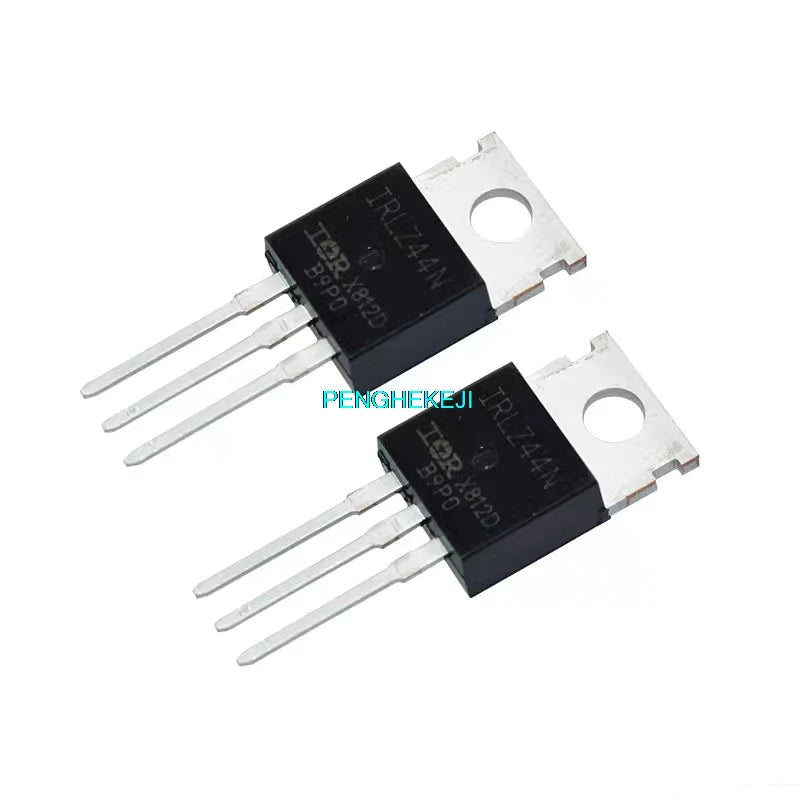 5PCS IRLZ44N N-Channel MOSFET TO-220 In-Line Package