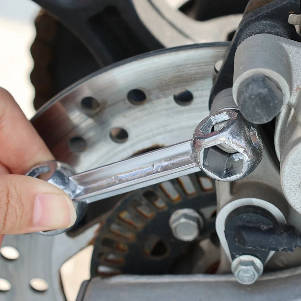 Metal Hexagonal Wrench 6~15mm Car Bicycle Hexagonal Screw Installation Disassembly Tool Multi Purpose Sleeve Bone Shaped Wrench
