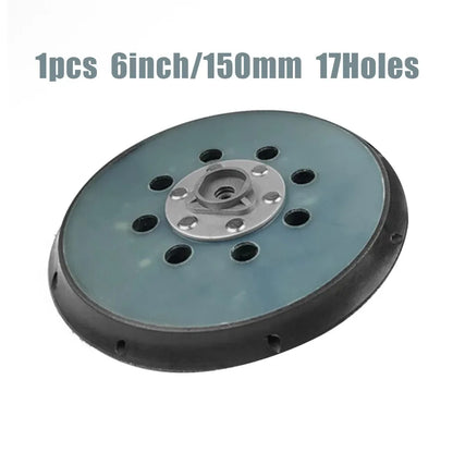 150mm Sanding Pad Backing Plate for DA Polisher with Cooling Channels Designed for Optimal Heat Reduction and Performance