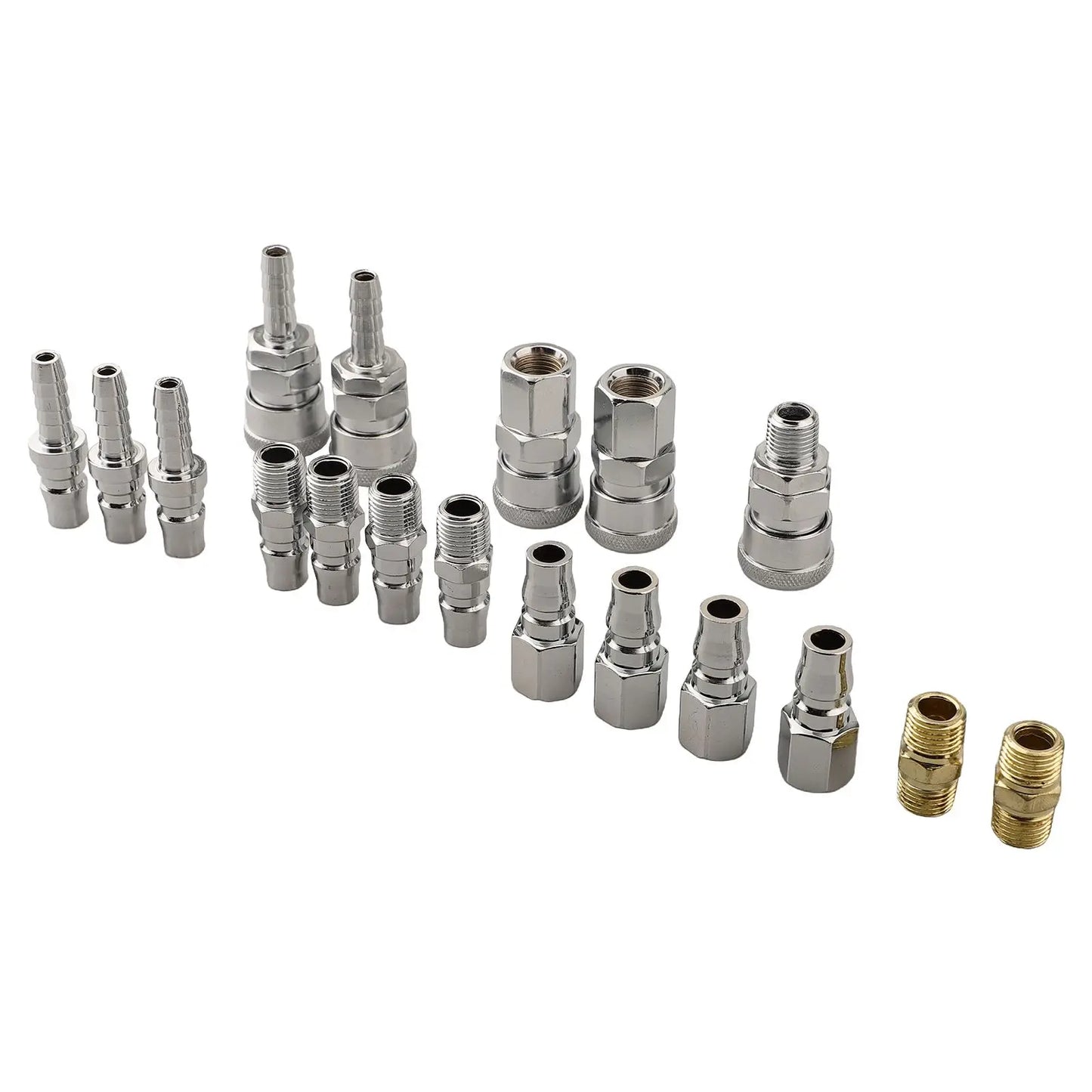 Air Compressor 1 4 For BSP Air Hose Fittings Push-in Insertion Temperature Resistance Anti-Rust Easy To Replace