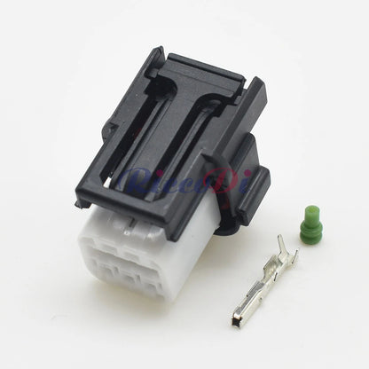 7289-9553-30 Automotive 6-Pin AC Assembly OBD Connector — Small Current Wire Harness Socket Plug