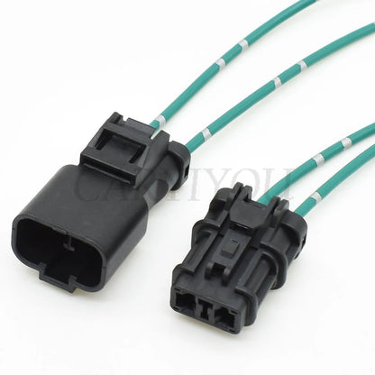 Durable plastic housing of 2 pin excavator connector 7123-6423-30 7222-6423-30 for reliable electrical wiring