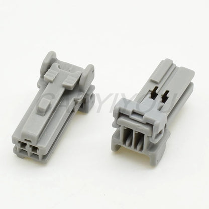 2-Pin 1.2mm Waterproof Connector DJ7026A-1.2-21 Female with Terminals Automotive Wiring Harness