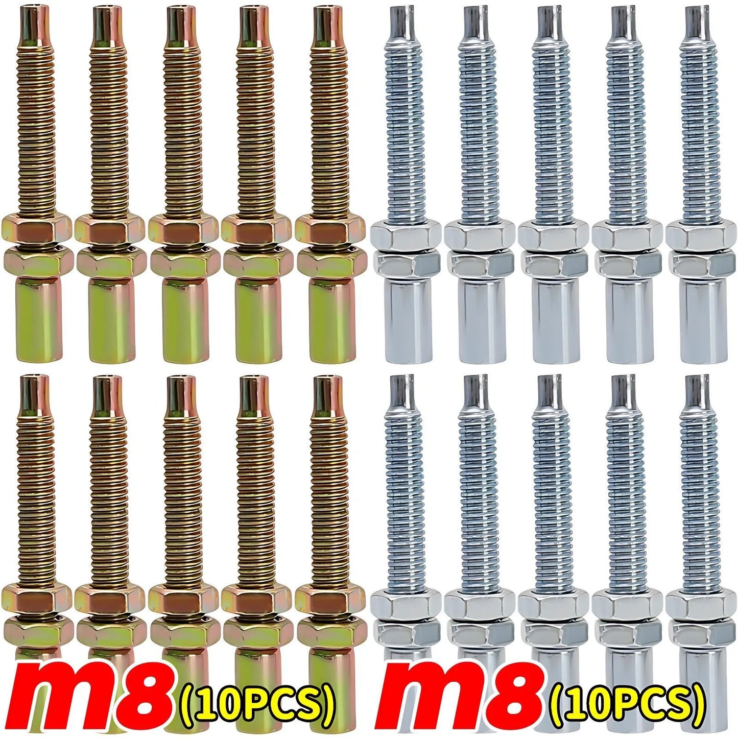 M8 Hollow Screw Throttle Cable Parts – Motorbike/Kart Throttle Cable Screw for Agricultural Machinery Accessories