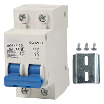 DC Power Supply 1000V Isolator Rated Current 32A Dc Circuit Breaker For Solar System Power Distribution Facilities