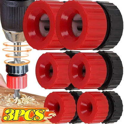 1/3pcs Adjustable Drill Bit Depth Stop 3-13mm Drill Bit Stop Collar Shaft Limit Metric Lock Positioner Hole Guide Woodwork Tools